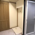 洗濯機置場・収納棚