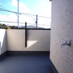 散水栓付バルコニー