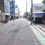 前面道路