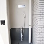 ペット足洗い場